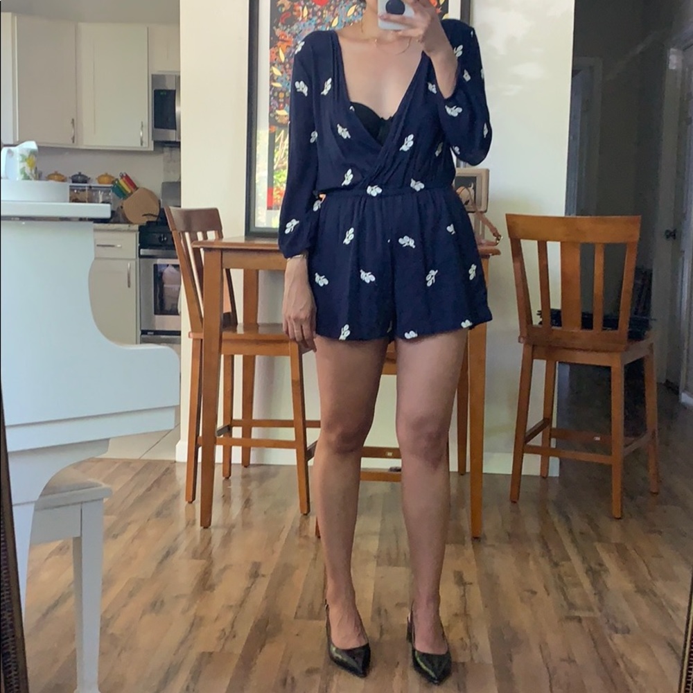 Blue Romper